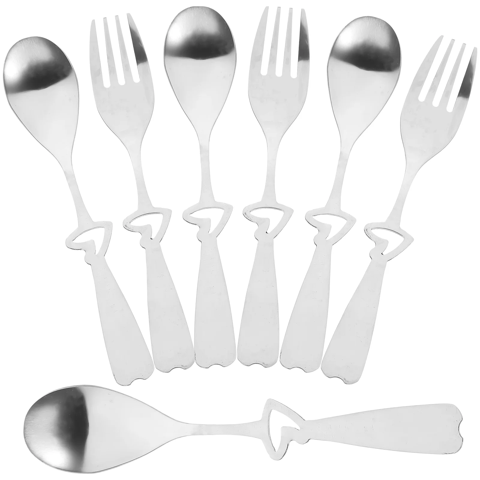 Love Spoon Fork Mixing Spoons Heart Shaped Coffee Spoon Delicate Travel Utensil Stainless Steel Kids Fork Spoon Set Lovers
Love Spoon Fork Mixing Spoons Heart Shaped Coffee Spoon Delicate Travel Utensil Stainless Steel Kids Fork Spoon Set Lovers