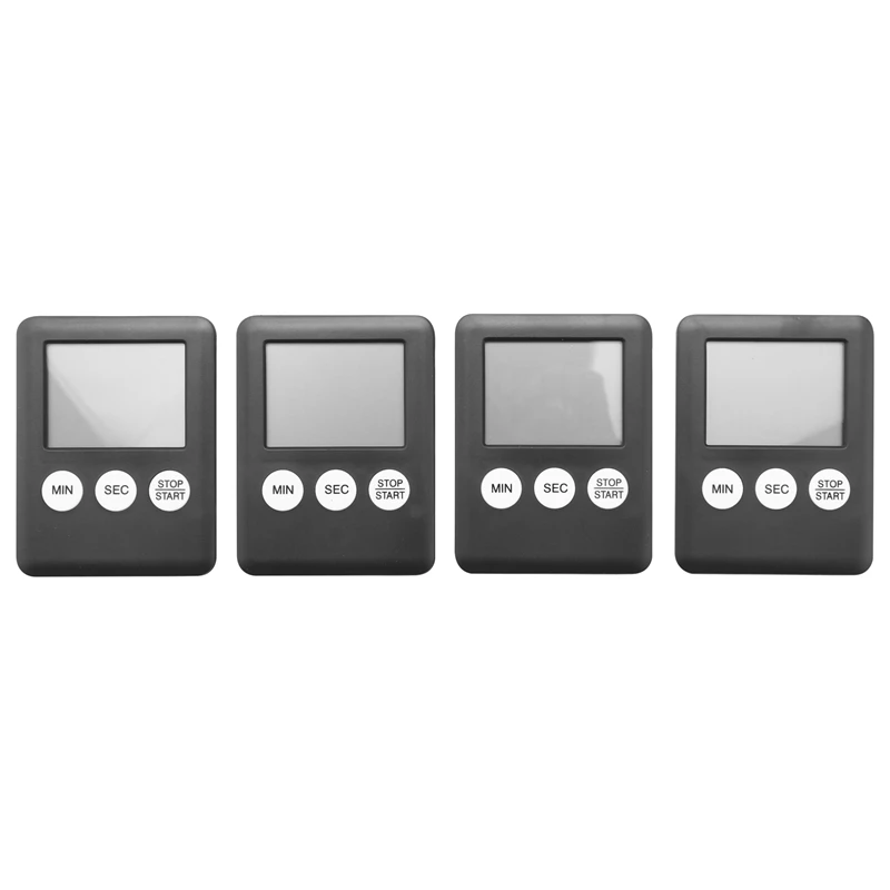 Digital Kitchen Timer 4 Pieces Kitchen Alarm Clock With Alarm Short Timer Magnetic Egg Timer Kitchen Clock Countdown
Digital Kitchen Timer 4 Pieces Kitchen Alarm Clock With Alarm Short Timer Magnetic Egg Timer Kitchen Clock Countdown