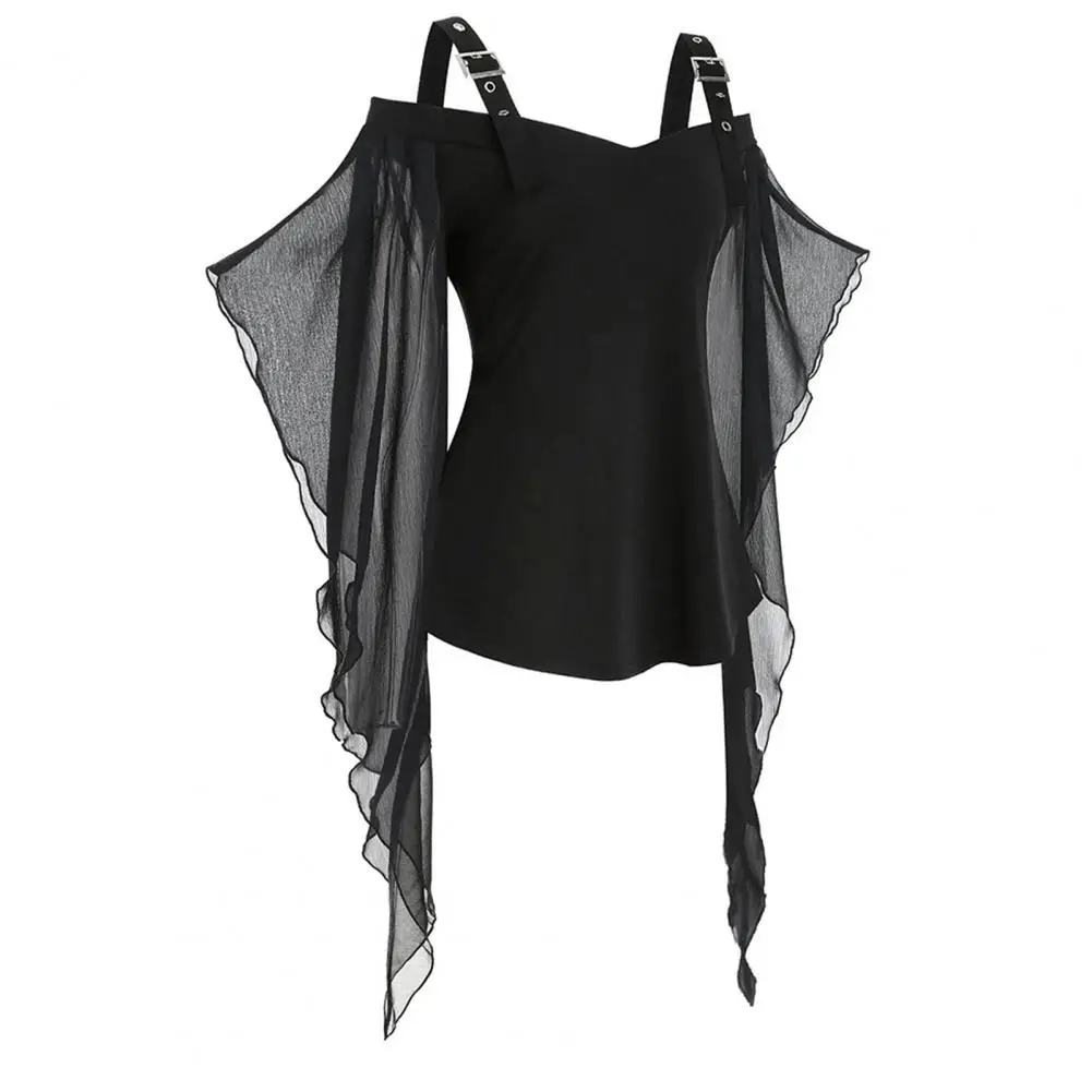 V-neck Slim Fit Top Halloween Party Costume Women's Bat Sleeve Lace Tassel Top Adjustable Shoulder Strap A-line Slim Fit Solid
V-neck Slim Fit Top Halloween Party Costume Women's Bat Sleeve Lace Tassel Top Adjustable Shoulder Strap A-line Slim Fit Solid