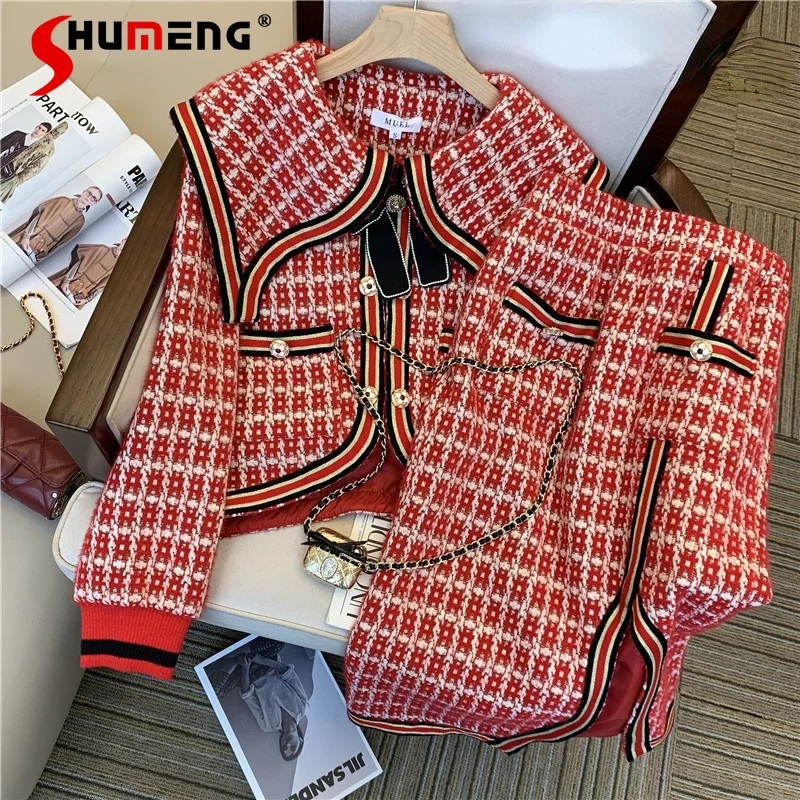 Красный элегантный костюм из двух предметов, новинка зимы 2022, женское модное милое короткое пальто в западном стиле, женская простая офисна...
Красный элегантный костюм из двух предметов, новинка зимы 2022, женское модное милое короткое пальто в западном стиле, женская простая офисна...