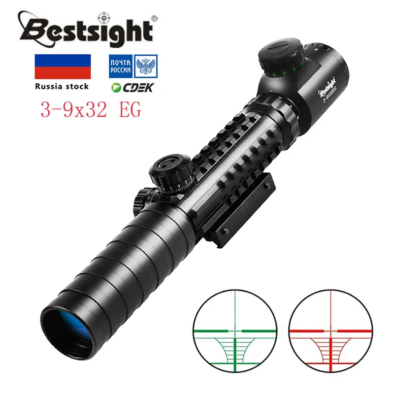 BESTSIGHT 3-9x32 EG Red Dot Scope 6 MOA Handgun Pistol Sight Hunting Rilfescope For Glock 9mm AR QD AK 5.56 7.62 .308win
BESTSIGHT 3-9x32 EG Red Dot Scope 6 MOA Handgun Pistol Sight Hunting Rilfescope For Glock 9mm AR QD AK 5.56 7.62 .308win