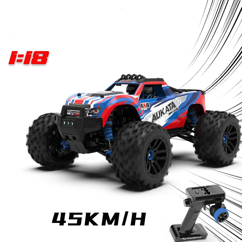 

Rc Cars Off Road 4x4 High-speed Vehicle 2.4ghz Rc Car All Terrain 35-45 Km/h 1:18 Off-road Monster Truck Toy Kids Birthday Gift