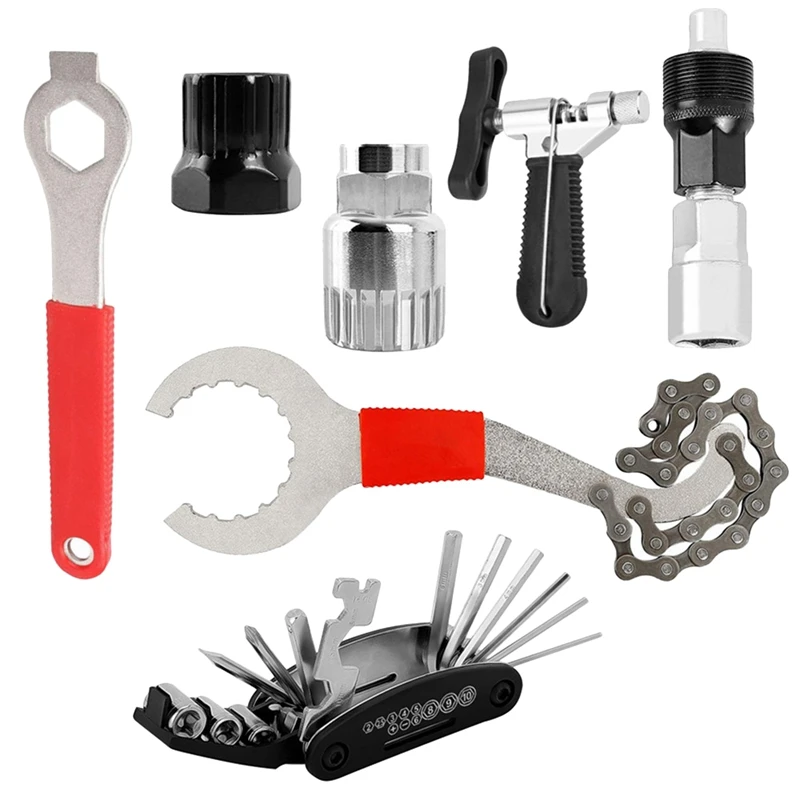 7 Pcs Steel Bike Chain Repair Wrench Freewheel Wrench MTB Road Bike Bicycle Repair Tools Hand Tools Cycling
7 Pcs Steel Bike Chain Repair Wrench Freewheel Wrench MTB Road Bike Bicycle Repair Tools Hand Tools Cycling