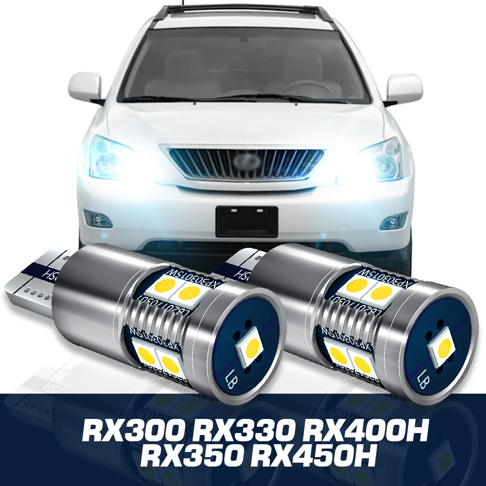 2pcs LED Parking Light Clearance Bulb Canbus Accessories For Lexus RX300 RX330 RX400H RX350 RX450H 1999-2012 2004 2005 2006 2010
2pcs LED Parking Light Clearance Bulb Canbus Accessories For Lexus RX300 RX330 RX400H RX350 RX450H 1999-2012 2004 2005 2006 2010