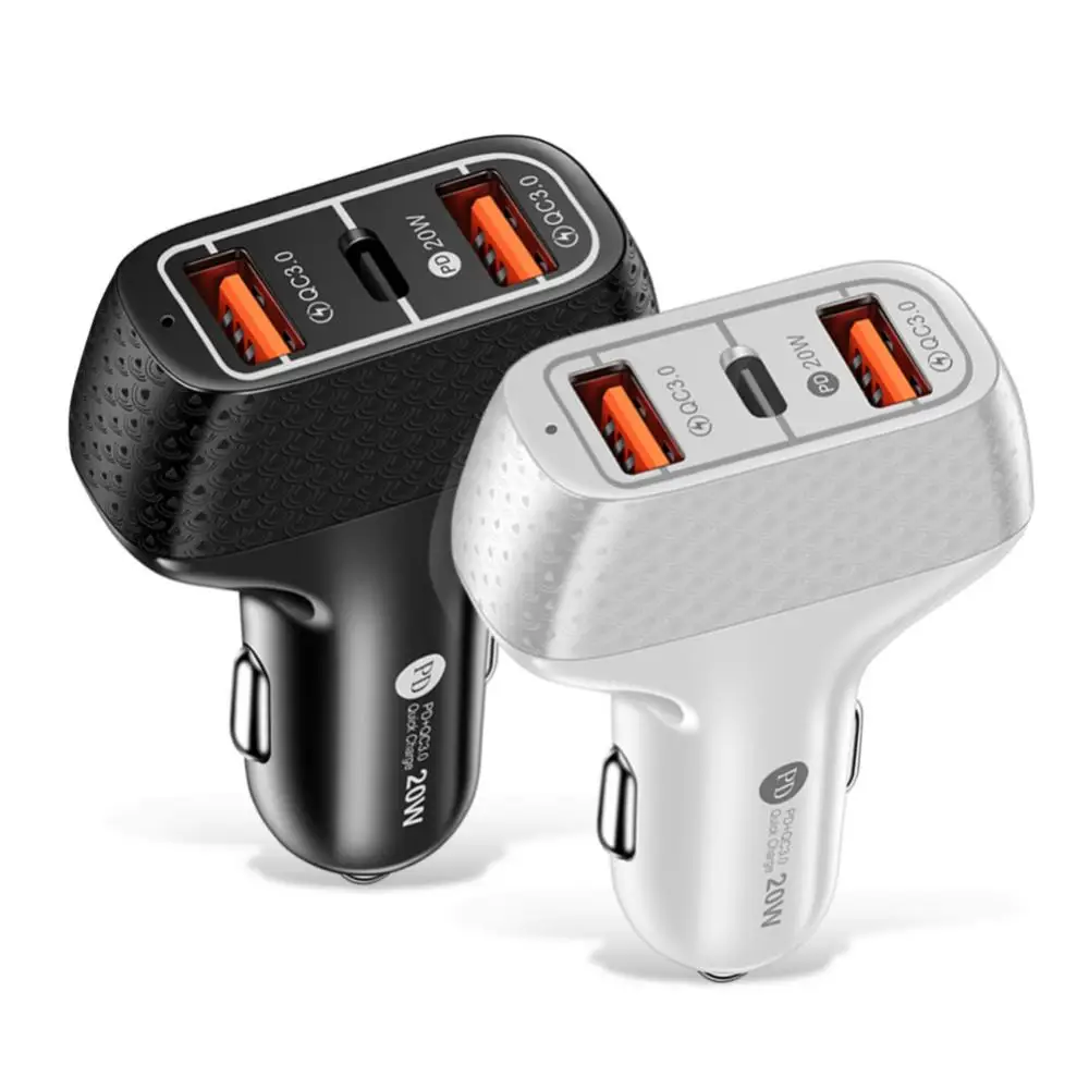 Portable Mobile Phone Charger Durable Universal Usb Car Charger Practica One Drag Three Auto Mobile Phone Charger Adapter Type-c
Portable Mobile Phone Charger Durable Universal Usb Car Charger Practica One Drag Three Auto Mobile Phone Charger Adapter Type-c