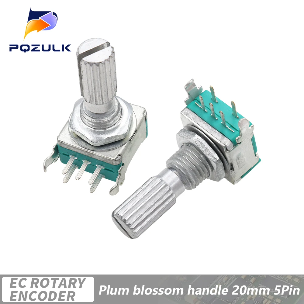 5 шт. поворотный энкодер PQZULK EC11
5 шт. поворотный энкодер PQZULK EC11