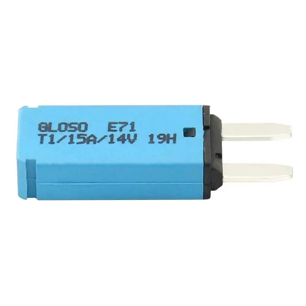 Breaker Blade Resettable Blade Motorcycle Plastic Protection Resettable Truck Marine 1 Pc 12-24V/DC Blade Fuse
Breaker Blade Resettable Blade Motorcycle Plastic Protection Resettable Truck Marine 1 Pc 12-24V/DC Blade Fuse