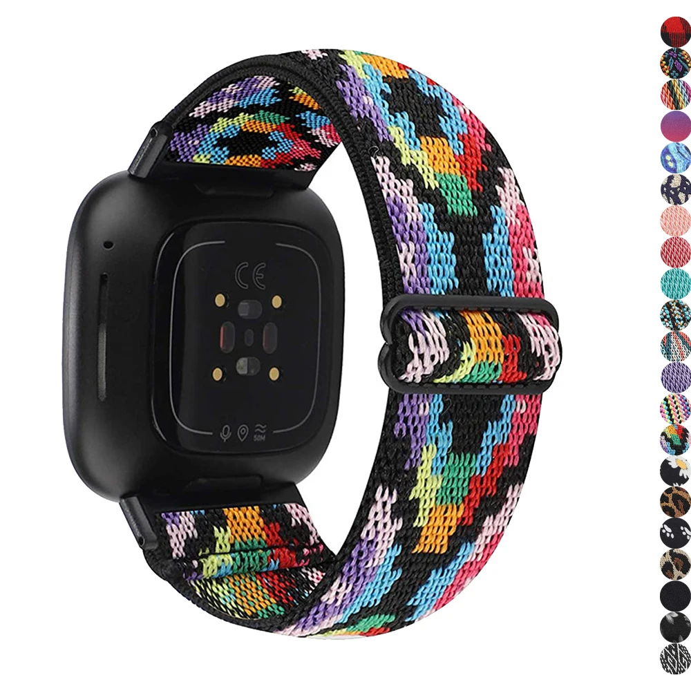 Nylon Woven Elastic Watch Band for Fitbit Versa 4 3 Sense Replacement Strap for Fitbit Versa 2 1 Lite Bracelet Accessories
Nylon Woven Elastic Watch Band for Fitbit Versa 4 3 Sense Replacement Strap for Fitbit Versa 2 1 Lite Bracelet Accessories