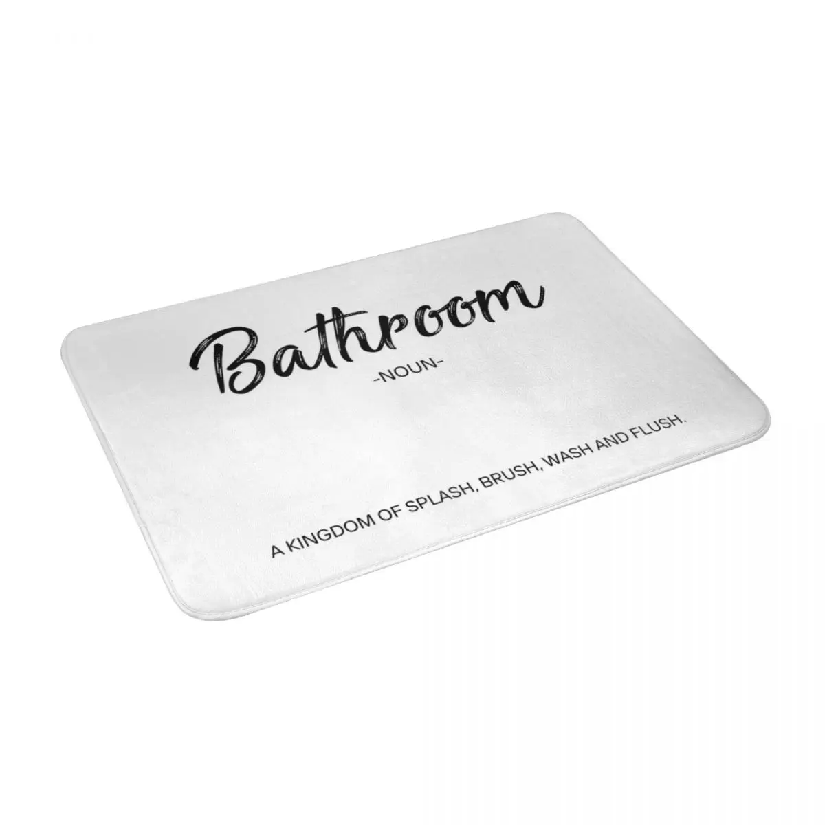 Bathroom Noun Funny Bathroom Typography Bath Door Floor Mat Anti-slip Rug Carpet Entrance Living Room Home Kitchen Dust Velvet
Bathroom Noun Funny Bathroom Typography Bath Door Floor Mat Anti-slip Rug Carpet Entrance Living Room Home Kitchen Dust Velvet