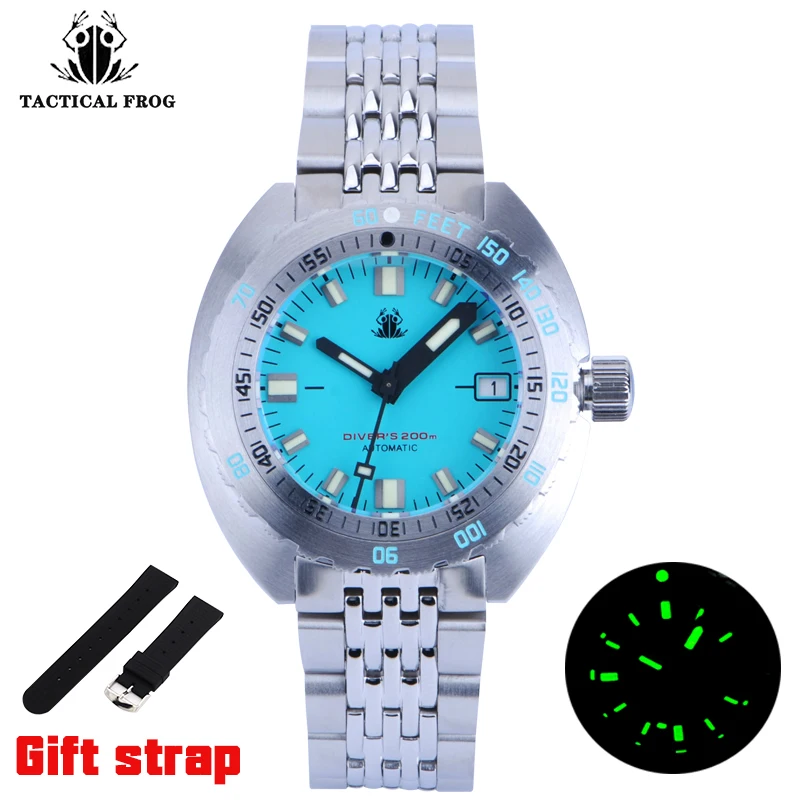 Tactical Top Frog Luxury Sapphire Crystal Men Watch Stainless 20ATM Water Resistant Japan NH35 Automatic Mechanical Diver Watch
Tactical Top Frog Luxury Sapphire Crystal Men Watch Stainless 20ATM Water Resistant Japan NH35 Automatic Mechanical Diver Watch