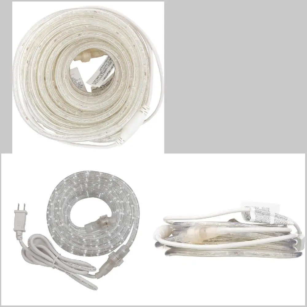"Bright & Festive 48ft LED Rope Light Kit - Charming Decorative Lighting For Any Occasion!"
"Bright & Festive 48ft LED Rope Light Kit - Charming Decorative Lighting For Any Occasion!"