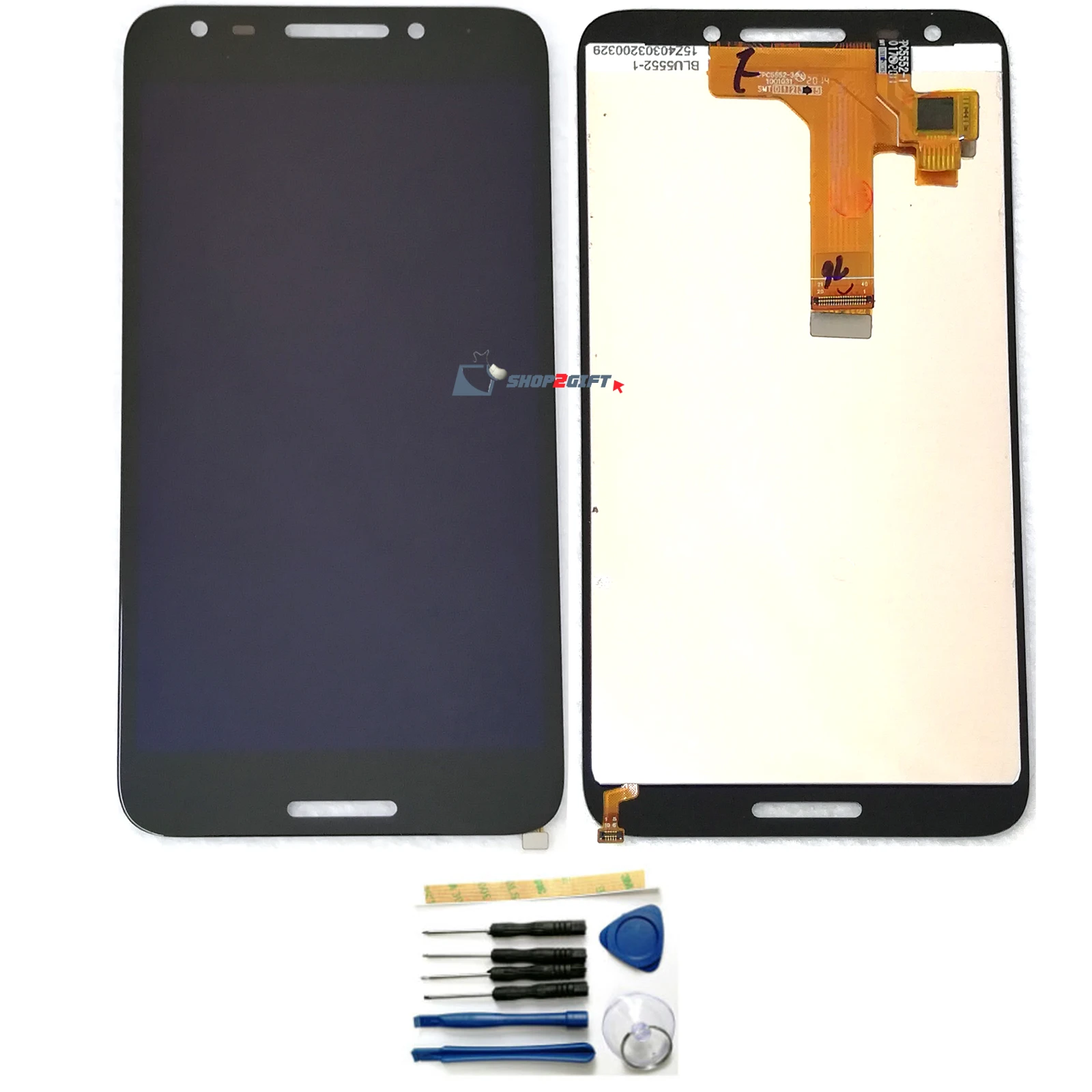 ЖК-дисплей 5,5 дюйма для T-Mobile Revvl с сенсорным экраном и дигитайзером с инструментами и 3M
ЖК-дисплей 5,5 дюйма для T-Mobile Revvl с сенсорным экраном и дигитайзером с инструментами и 3M
