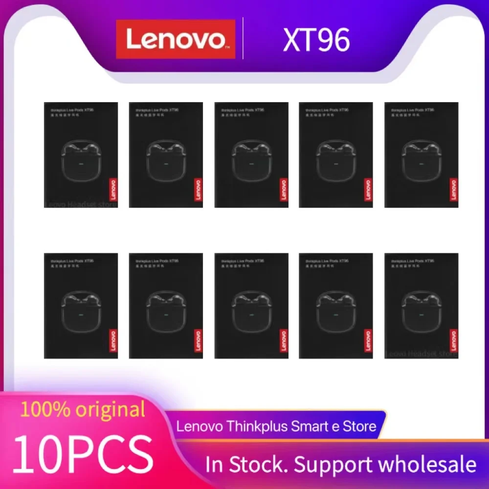 Беспроводные наушники Lenovo XT96, Bluetooth 5,1, высокоточные наушники-вкладыши, спортивные наушники с низкой задержкой, 5/10 шт., оптовая продажа
Беспроводные наушники Lenovo XT96, Bluetooth 5,1, высокоточные наушники-вкладыши, спортивные наушники с низкой задержкой, 5/10 шт., оптовая продажа