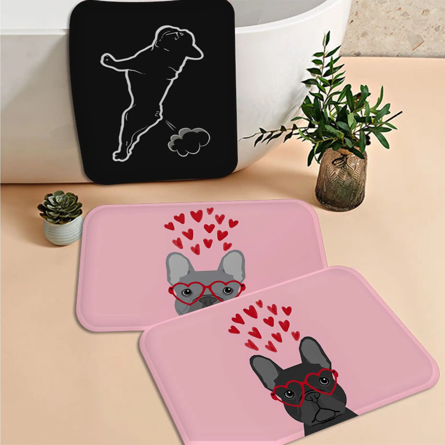 French Bulldogs Yoga Floor Mat Kids Room Bedroom Decoration Balcony Anti-Slip Doormat Living Room Doormat Area Rug
French Bulldogs Yoga Floor Mat Kids Room Bedroom Decoration Balcony Anti-Slip Doormat Living Room Doormat Area Rug