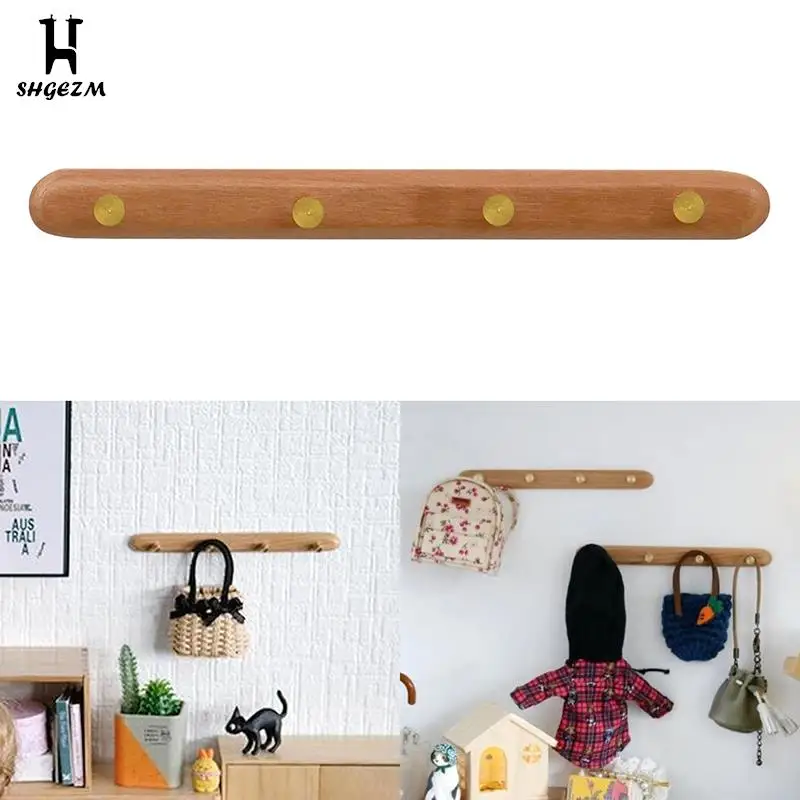 Doll House Hanger Hook Model Furniture Accessories Mini Model Wooden Hanger/hook Coat Hanger Wall Hanger Furniture Model Decor 
Doll House Hanger Hook Model Furniture Accessories Mini Model Wooden Hanger/hook Coat Hanger Wall Hanger Furniture Model Decor