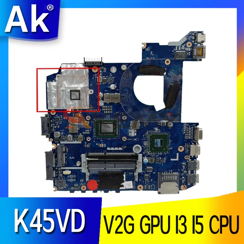 LA-8224P Laptop Motherboard for ASUS K45VD A45V K45V K45VM K45VJ K45VS A45VJ Motherboard Mainboard V2G GPU on Board I3 I5 CPU
LA-8224P Laptop Motherboard for ASUS K45VD A45V K45V K45VM K45VJ K45VS A45VJ Motherboard Mainboard V2G GPU on Board I3 I5 CPU