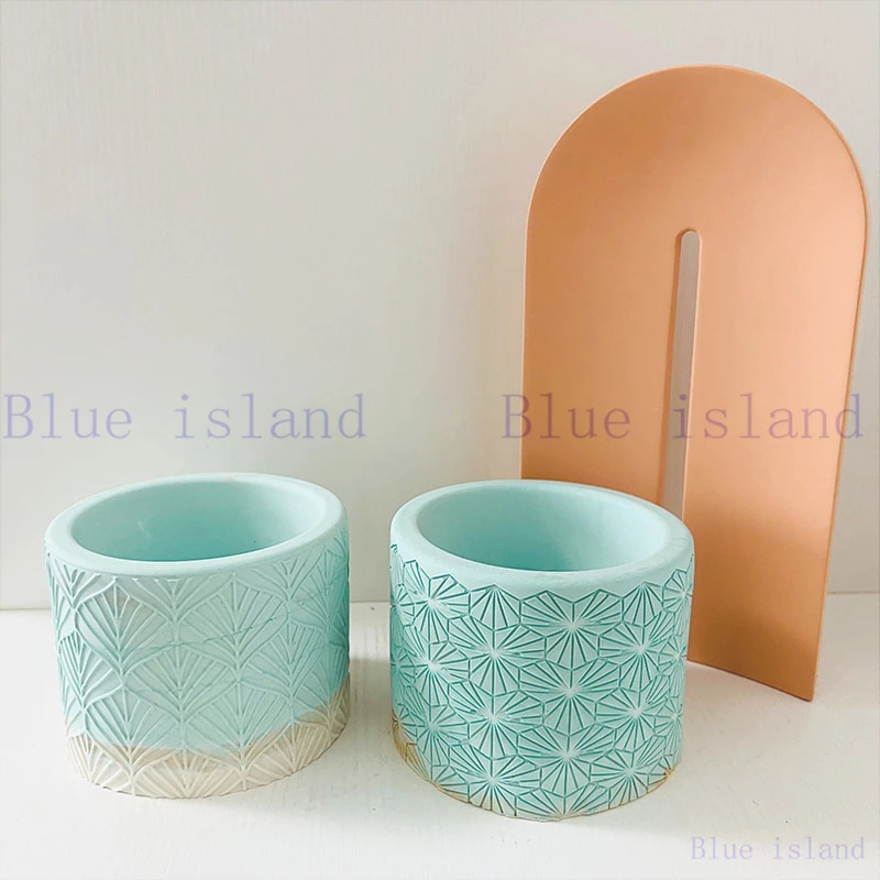Silicone Mold For Flowerpot Making Epoxy Resin Mold Embossed Pattern Design Fish Scale Pattern Flower Pot Concrete Mold
Silicone Mold For Flowerpot Making Epoxy Resin Mold Embossed Pattern Design Fish Scale Pattern Flower Pot Concrete Mold