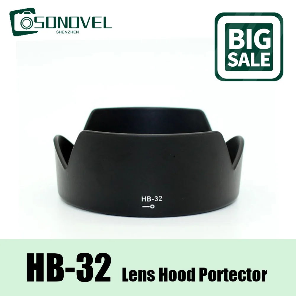 

HB-32 HB32 Bayonet Mount Lens Hood Reversible Camera Lente 67mm for Nikon AF Zoom-Nikkor 18-105 18-135 18-140 Camera Accessories