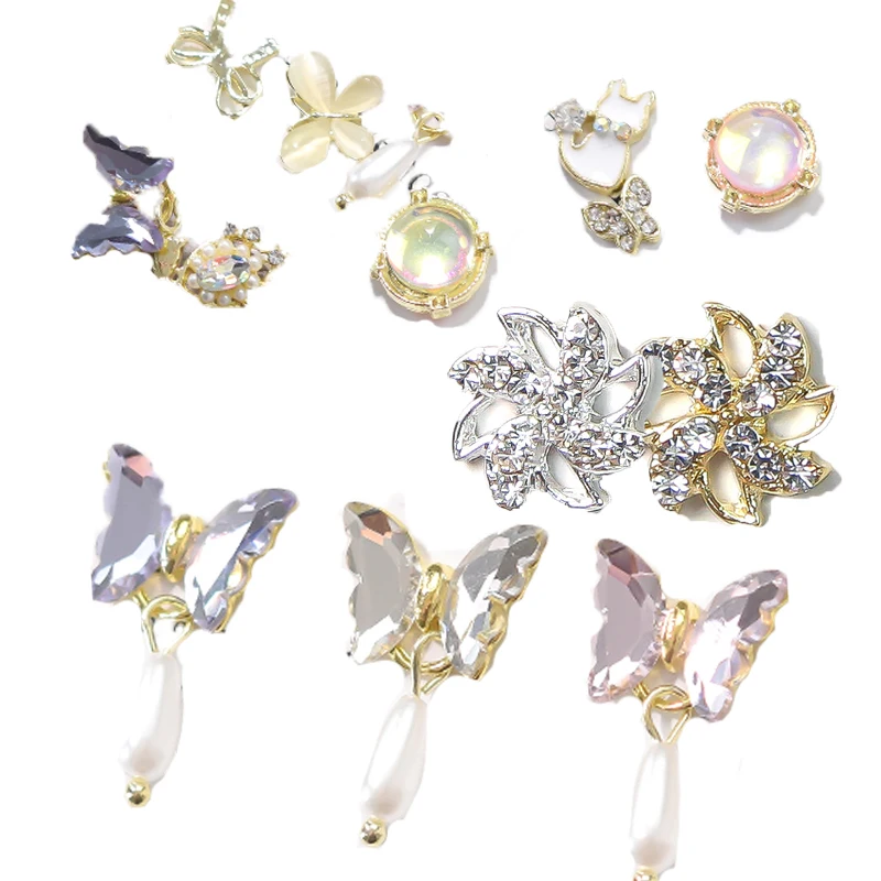 10 pieces Water Drop Crystal Dangle Chain Charms Nail Jewelry Windmill Decorations 24 type luxury Zircon Rhinestones For Nails
10 pieces Water Drop Crystal Dangle Chain Charms Nail Jewelry Windmill Decorations 24 type luxury Zircon Rhinestones For Nails