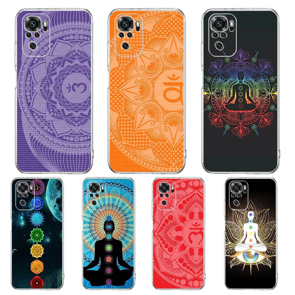 Mandala Chakra Yoga Phone Case Cover for Redmi Note 10 11 11T 7 8 8T 9 K40 Gaming 9A 9C Pro Plus Transparent Silicone Shell Bags
Mandala Chakra Yoga Phone Case Cover for Redmi Note 10 11 11T 7 8 8T 9 K40 Gaming 9A 9C Pro Plus Transparent Silicone Shell Bags