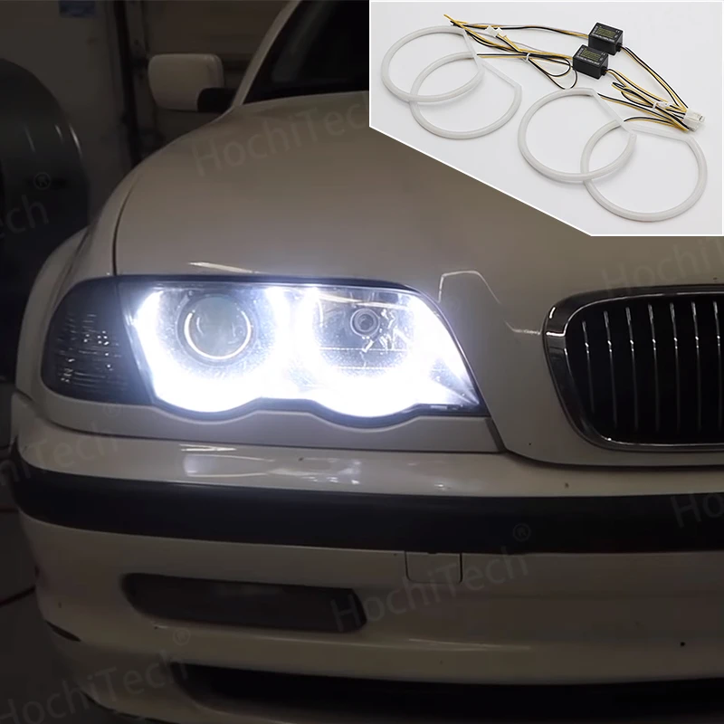 for BMW 3 series E46 sedan touring wagon coupe compact 1998-2005 WHITE LED Headlight Halo Angel Demon Eyes Kit angel eyes light
for BMW 3 series E46 sedan touring wagon coupe compact 1998-2005 WHITE LED Headlight Halo Angel Demon Eyes Kit angel eyes light