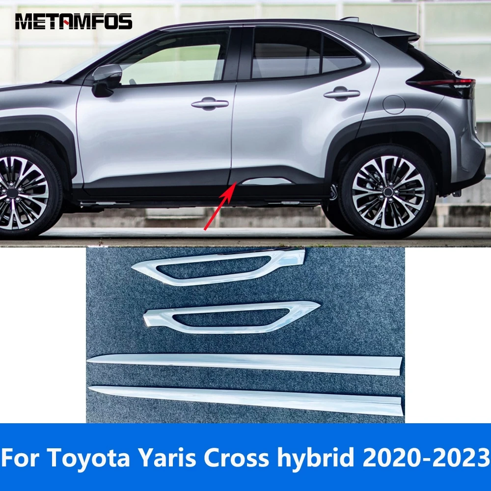 Для Toyota Yaris Cross hybrid 2020 2021 2022 2023 хром дверь боковая полоса кузов юбка молдинг отделка стикер аксессуары Стайлинг автомобиля
Для Toyota Yaris Cross hybrid 2020 2021 2022 2023 хром дверь боковая полоса кузов юбка молдинг отделка стикер аксессуары Стайлинг автомобиля