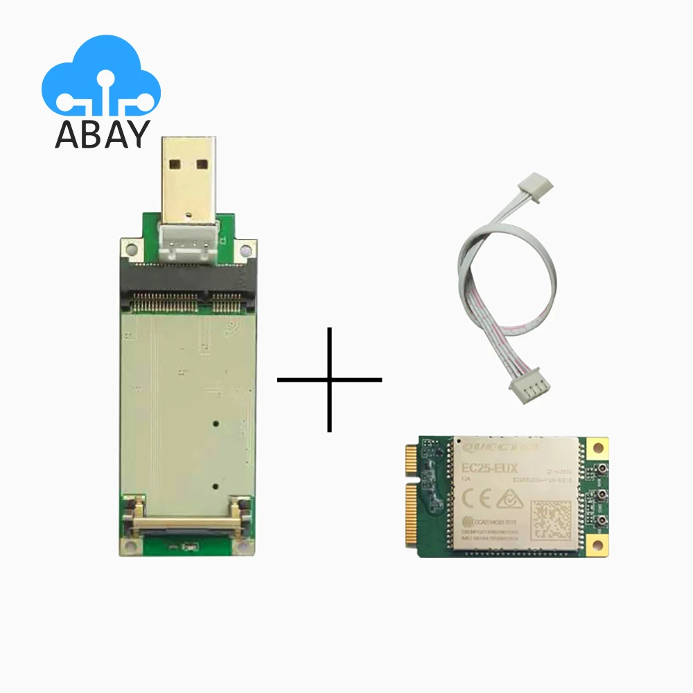 Minipcie на USB dмакетная плата адаптер со слотом для SIM-карты + Quectel EC25-EUX Mini PCIE 4G IoT модуль
Minipcie на USB dмакетная плата адаптер со слотом для SIM-карты + Quectel EC25-EUX Mini PCIE 4G IoT модуль