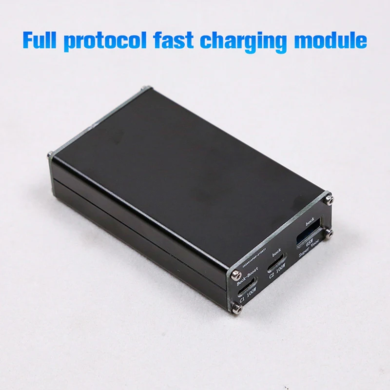 Полный протокол, модуль сверхбыстрой зарядки, понижающий постоянный ток QC3.0, модуль быстрой зарядки USB, три независимых выхода
Полный протокол, модуль сверхбыстрой зарядки, понижающий постоянный ток QC3.0, модуль быстрой зарядки USB, три независимых выхода