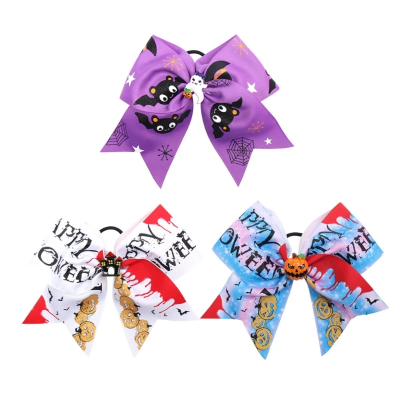 Pumpkin Bowknot Elastic Hair Ties for Girls Women Ghost Decor Ghost Ponytail Holder Halloween Costume Accessories Party
Pumpkin Bowknot Elastic Hair Ties for Girls Women Ghost Decor Ghost Ponytail Holder Halloween Costume Accessories Party