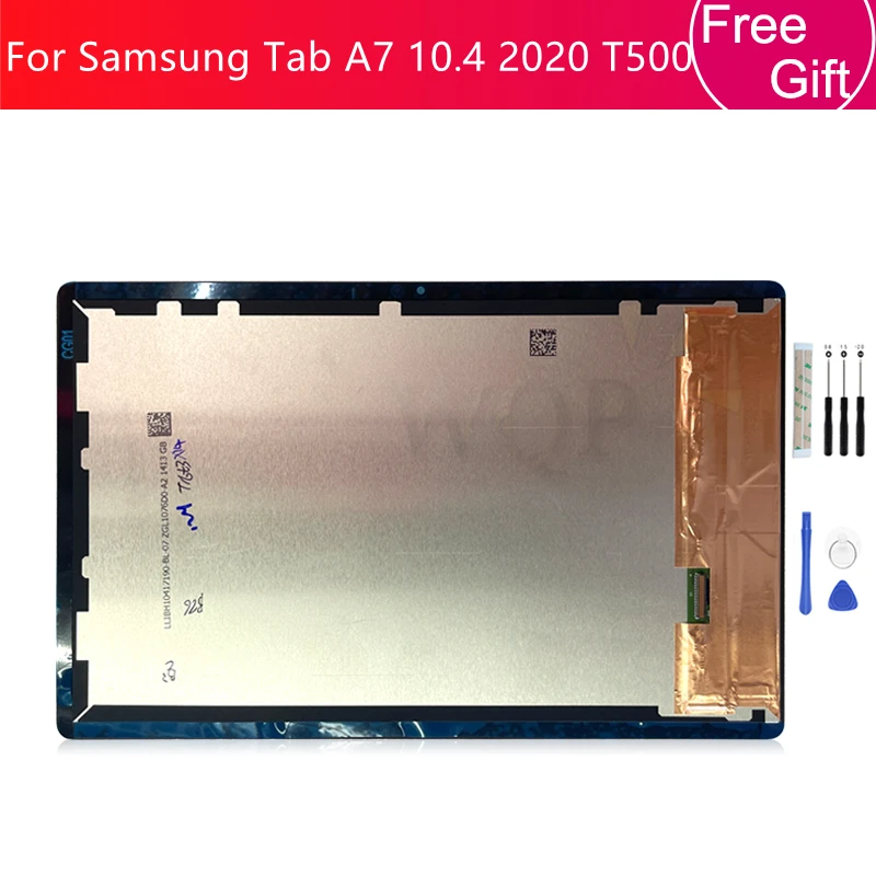 ЖК-дисплей с сенсорным экраном и дигитайзером в сборе для Samsung T500 для Galaxy Tab A7 10,4 2020 дисплей T505 экран Запасные части
ЖК-дисплей с сенсорным экраном и дигитайзером в сборе для Samsung T500 для Galaxy Tab A7 10,4 2020 дисплей T505 экран Запасные части