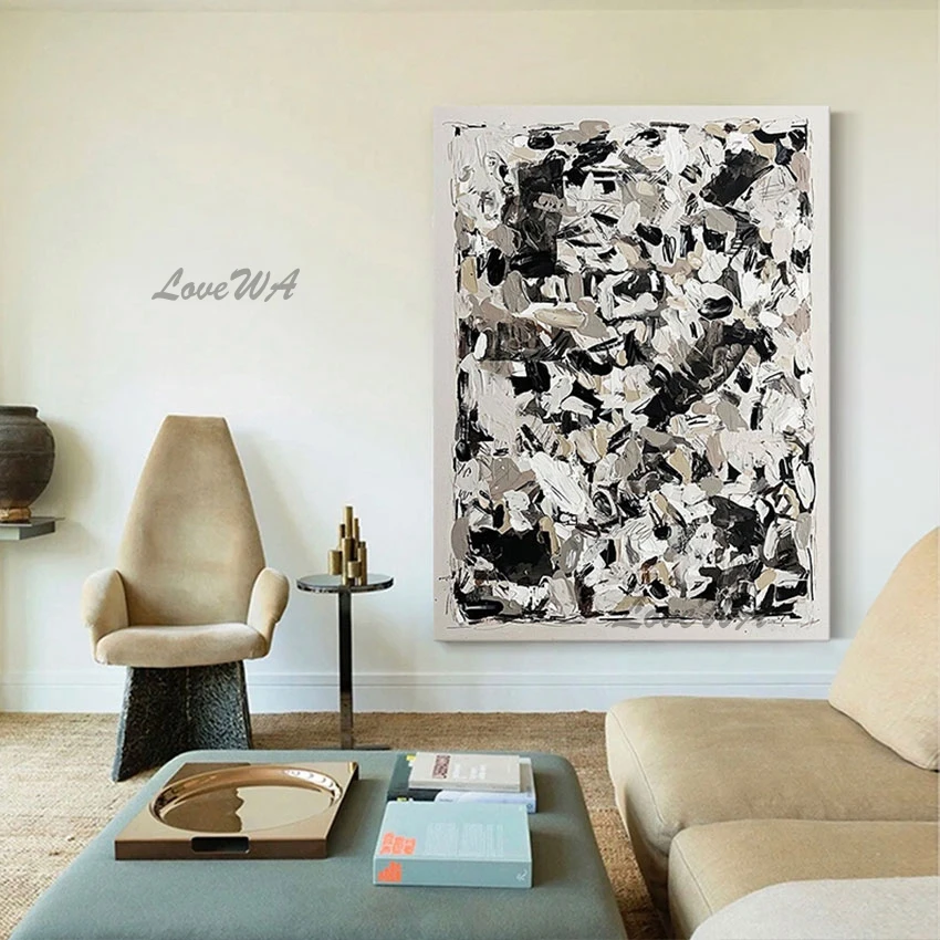 Palette Knife Painting Unframed Idea Style Thick Acrylic Texture Abstract Design Modern Wall Painting Art Simple Canvas Picture
Palette Knife Painting Unframed Idea Style Thick Acrylic Texture Abstract Design Modern Wall Painting Art Simple Canvas Picture