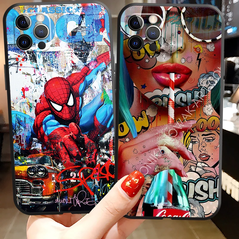 Marvel Avengers Phone Cases For iPhone 11 12 Pro MAX 6S 7 8 Plus XS MAX 12 13 Mini X XR SE 2020 Soft TPU Back Cover Carcasa
Marvel Avengers Phone Cases For iPhone 11 12 Pro MAX 6S 7 8 Plus XS MAX 12 13 Mini X XR SE 2020 Soft TPU Back Cover Carcasa