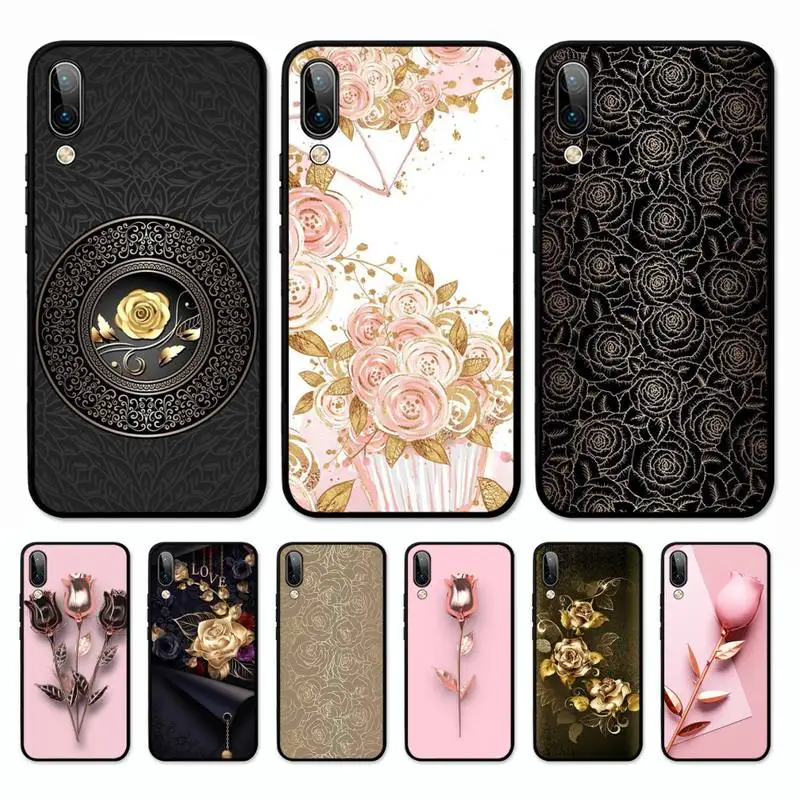 Beautiful gold Rose Phone Case for Vivo Y91C Y11 17 19 17 67 81 Oppo A9 2020 Realme c3
Beautiful gold Rose Phone Case for Vivo Y91C Y11 17 19 17 67 81 Oppo A9 2020 Realme c3