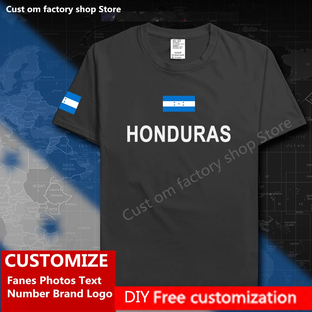 Honduras T shirt Custom Jersey Fans DIY Name Number Brand LOGO Tshirt High Street Fashion Hip Hop Loose Casual T-shirt Honduran
Honduras T shirt Custom Jersey Fans DIY Name Number Brand LOGO Tshirt High Street Fashion Hip Hop Loose Casual T-shirt Honduran