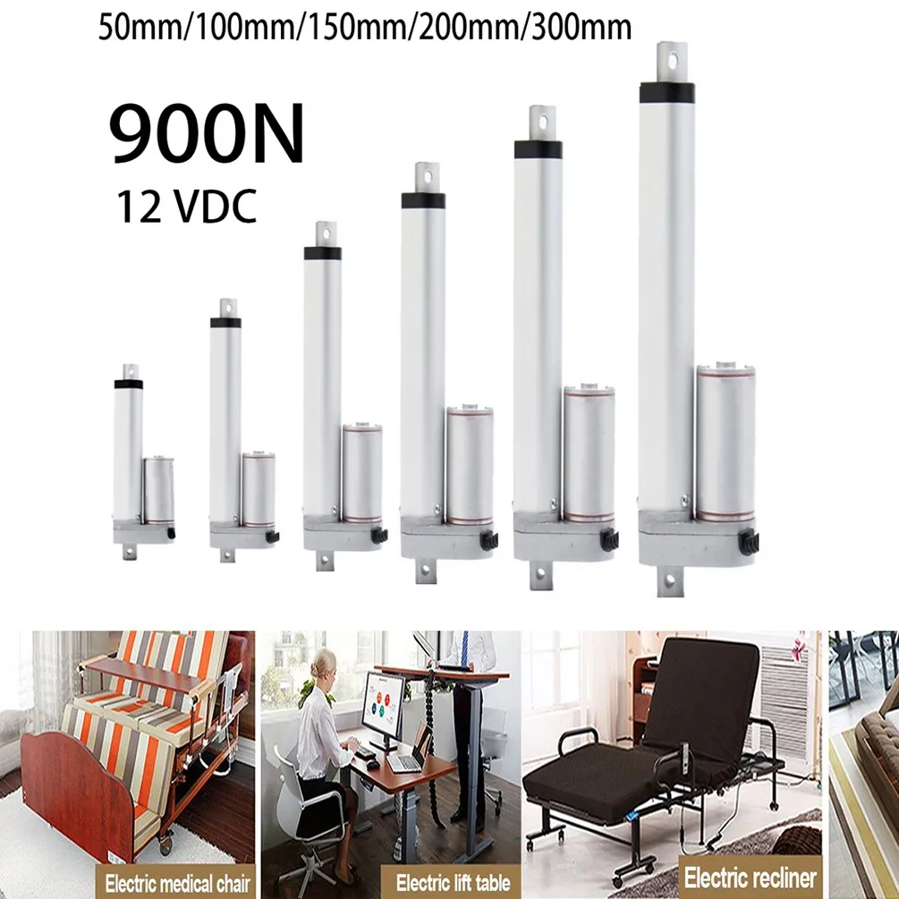 New Durable High Quality Linear Actuator Motor Electric Motor Miniature 1pcs 54DB 900N Actuator Aluminum Alloy
New Durable High Quality Linear Actuator Motor Electric Motor Miniature 1pcs 54DB 900N Actuator Aluminum Alloy