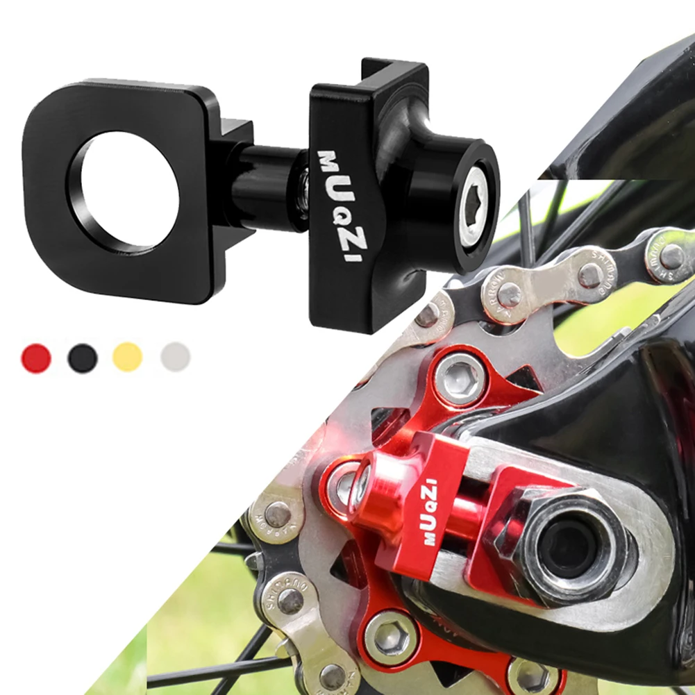 Hot Sale Bicycle Chain Adjuster Tensioner Single Speed Aluminum Alloy Bike Chain Guide Black/Red/Gold/Silver 36x20mm Parts
Hot Sale Bicycle Chain Adjuster Tensioner Single Speed Aluminum Alloy Bike Chain Guide Black/Red/Gold/Silver 36x20mm Parts
