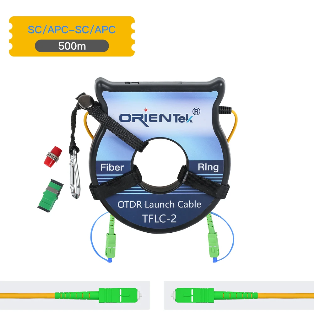 ORIENTEK SC/APC-SC/APC Multi Model OTDR Launch Cable Box - MM Extension Cable - OTDR Dead Zone Eliminator Optic Fiber Ring- OM1
ORIENTEK SC/APC-SC/APC Multi Model OTDR Launch Cable Box - MM Extension Cable - OTDR Dead Zone Eliminator Optic Fiber Ring- OM1