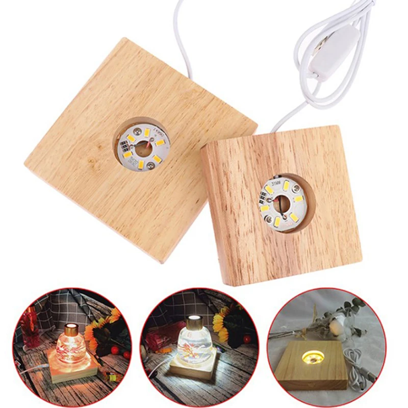 Wooden LED Light Dispaly Base Rechargeable Wooden Night Lamp Base LED Light Display Crystal Ball Wood Luminous Stand New
Wooden LED Light Dispaly Base Rechargeable Wooden Night Lamp Base LED Light Display Crystal Ball Wood Luminous Stand New