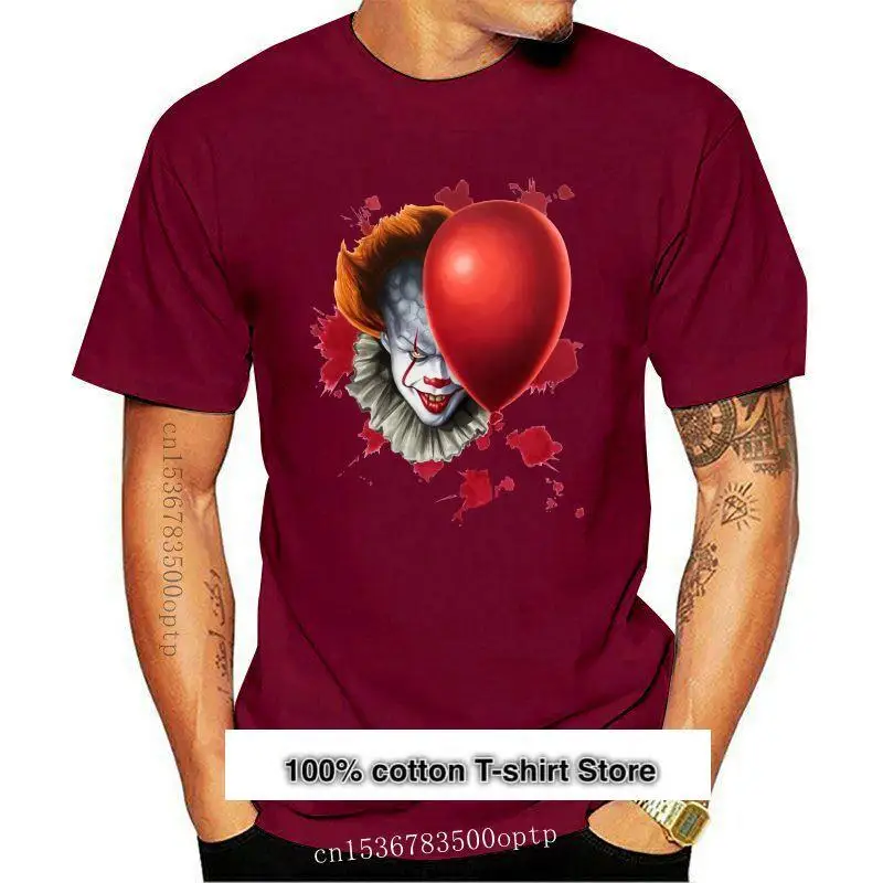 Pennywise-Camiseta de payaso de ужас для мужчин и женщин, Модная уникальная рубашка, новый подарок 2021
Pennywise-Camiseta de payaso de ужас для мужчин и женщин, Модная уникальная рубашка, новый подарок 2021