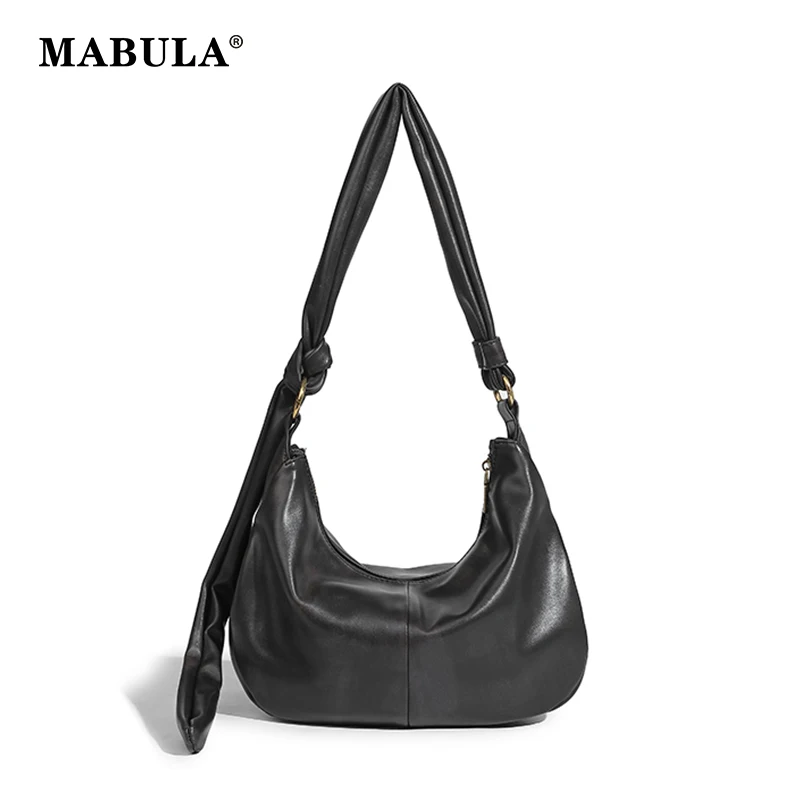 Сумка для телефона MABULA knote Half Moon Sling Hobo Pack, мягкая из искусственной кожи Сумка через плечо, большая вместительность, простой дорожный рюкзак, черный кошелек
Сумка для телефона MABULA knote Half Moon Sling Hobo Pack, мягкая из искусственной кожи Сумка через плечо, большая вместительность, простой дорожный рюкзак, черный кошелек