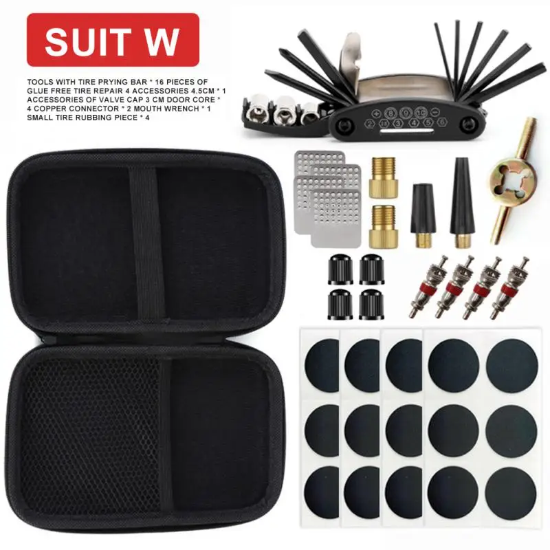 Mountain Bike Repair Tool Kits Bicycle Saddle Bag Cycling Seat Pack 16 in 1 Multi Function MTB Repair Tool Set Cycling Accessori
Mountain Bike Repair Tool Kits Bicycle Saddle Bag Cycling Seat Pack 16 in 1 Multi Function MTB Repair Tool Set Cycling Accessori