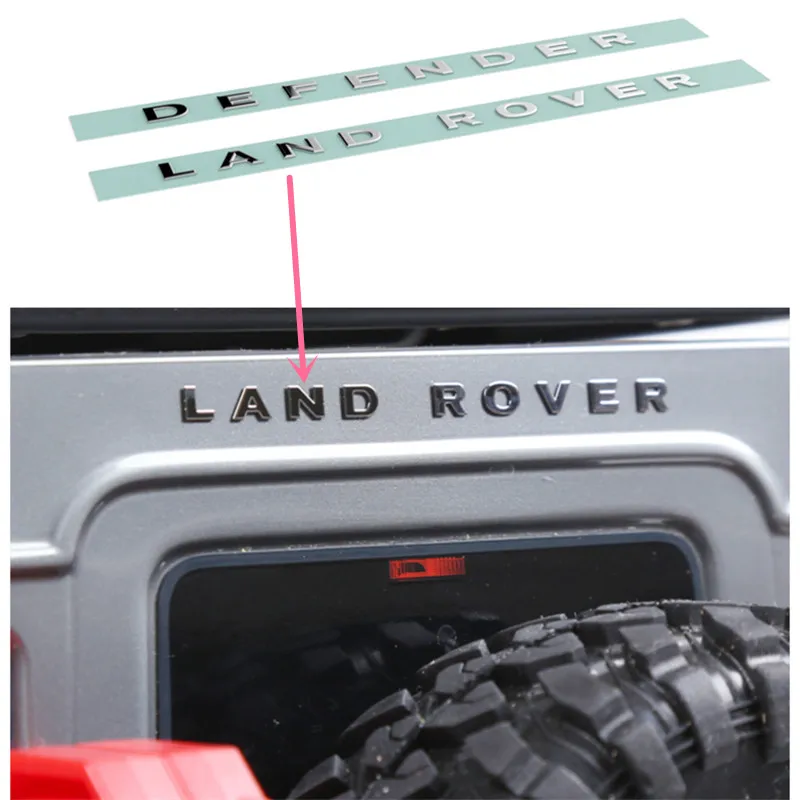 LAND ROVER DEFENDER металлический логотип для TRAXXAS TRX-4 RC4WD D90 D110 1:10 Радиоуправляемый автомобиль
LAND ROVER DEFENDER металлический логотип для TRAXXAS TRX-4 RC4WD D90 D110 1:10 Радиоуправляемый автомобиль