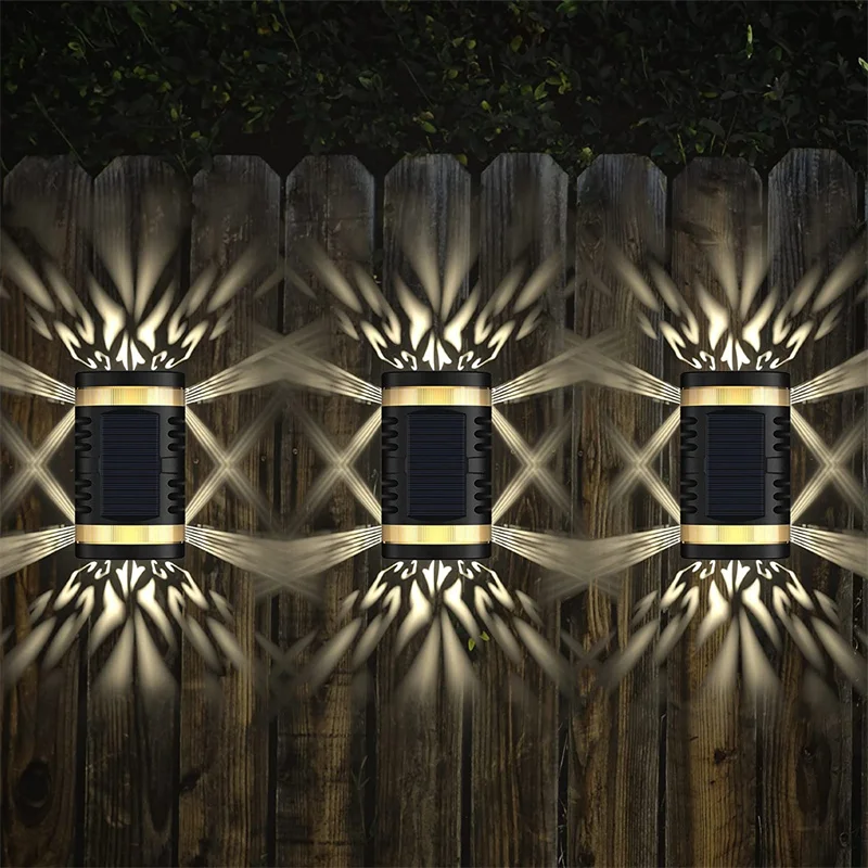 LED Solar Wall Lamp IP65 Waterproof Garden Light Double Head Landscape Floodlight for Balcony/Courtyard/Porch/Street/Hotel
LED Solar Wall Lamp IP65 Waterproof Garden Light Double Head Landscape Floodlight for Balcony/Courtyard/Porch/Street/Hotel