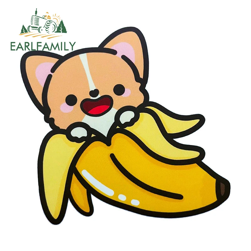 EARLFAMILY 13 см x 12,2 см для бананового корги автомобильные наклейки Солнцезащитная окклюзия царапины наклейки на лобовое стекло декор багажника ...
EARLFAMILY 13 см x 12,2 см для бананового корги автомобильные наклейки Солнцезащитная окклюзия царапины наклейки на лобовое стекло декор багажника ...