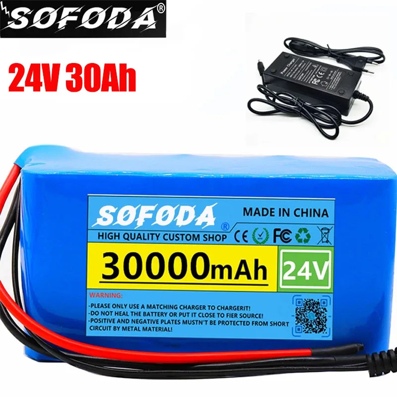 24V 30Ah 7S3P 18650 Li-ion Battery Pack 29.4V 30000mAh Electric Bicycle Moped /Electric/Lithium Ion Battery Pack+ 2A Charger
24V 30Ah 7S3P 18650 Li-ion Battery Pack 29.4V 30000mAh Electric Bicycle Moped /Electric/Lithium Ion Battery Pack+ 2A Charger