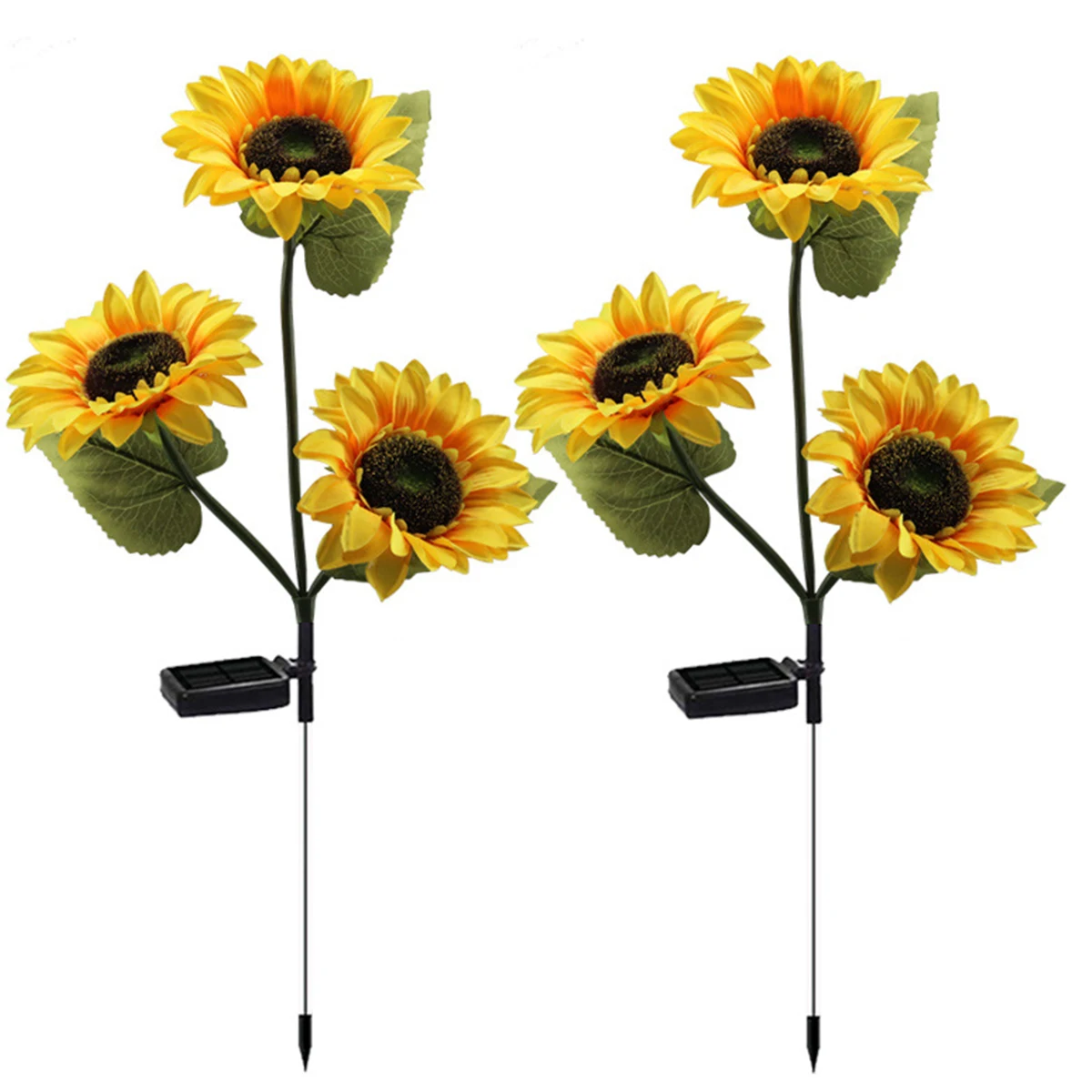 NewSolar Stake Light with 3 Sunflowers 2pcs Solar Lawn Lamp IP65 Waterproof Solar Sunflowers Light Auto ON/OFF Sunflowers Landsc
NewSolar Stake Light with 3 Sunflowers 2pcs Solar Lawn Lamp IP65 Waterproof Solar Sunflowers Light Auto ON/OFF Sunflowers Landsc