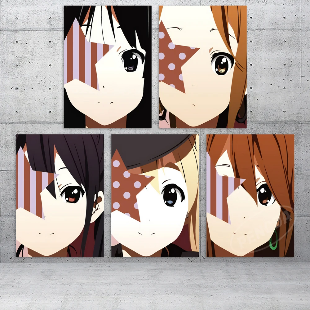 Modular Picture K-ON Canvas Painting Hirasawa Yui Wall Art Poster Akiyama Mio Print Modern Living Room Japanese Anime Home Decor
Modular Picture K-ON Canvas Painting Hirasawa Yui Wall Art Poster Akiyama Mio Print Modern Living Room Japanese Anime Home Decor