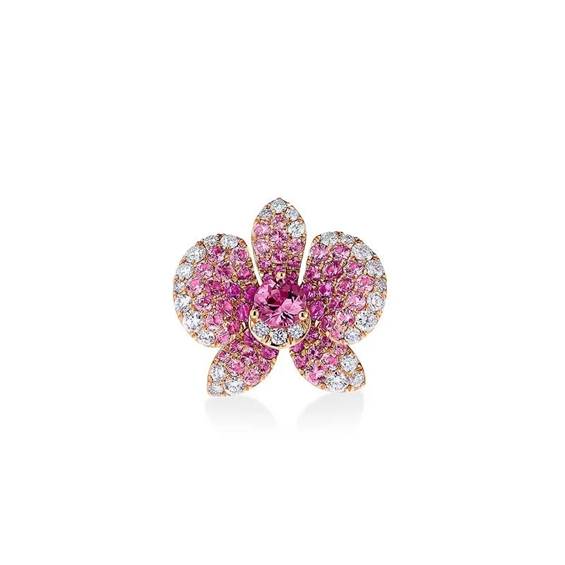 Elegant Temperament Purple Pink Phalaenopsis Sweet Diamond Flower Pendant Necklace Silver Jewelry
Elegant Temperament Purple Pink Phalaenopsis Sweet Diamond Flower Pendant Necklace Silver Jewelry