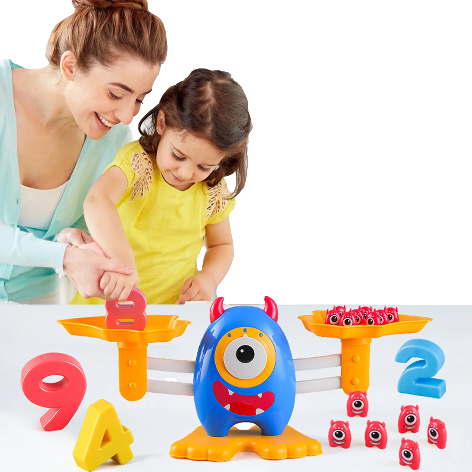 Balance Math Game For Kids Balance Counting Toys Educational STEM Number Toy Monsters Cool Math Game For Boys Girls Preschool
Balance Math Game For Kids Balance Counting Toys Educational STEM Number Toy Monsters Cool Math Game For Boys Girls Preschool