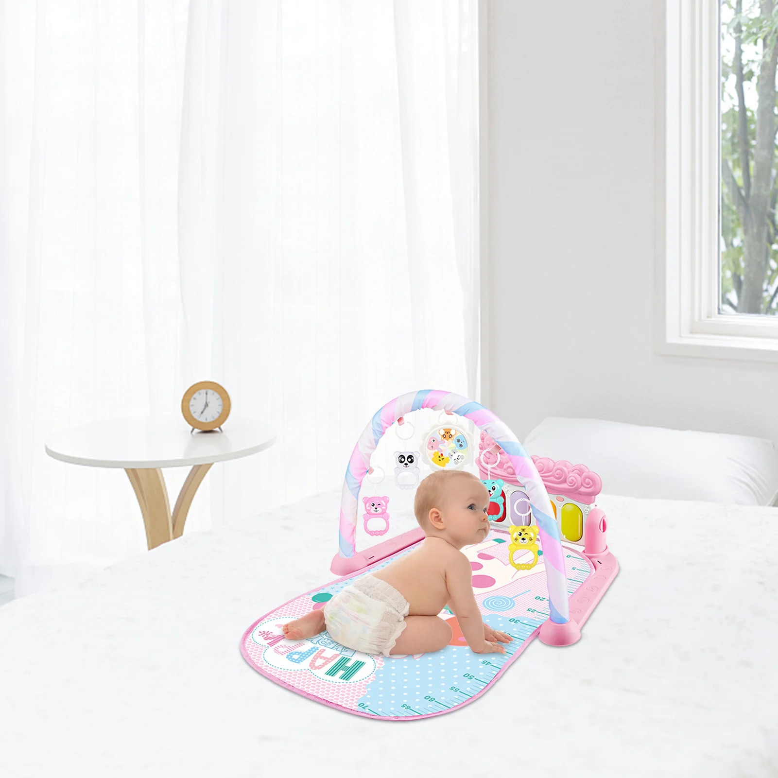 Play Piano Gym For Baby Baby Gym Play Mat Baby Activity Mat Toys For 3-12 Months Infant Newborns Toddlers Sensory Skill
Play Piano Gym For Baby Baby Gym Play Mat Baby Activity Mat Toys For 3-12 Months Infant Newborns Toddlers Sensory Skill